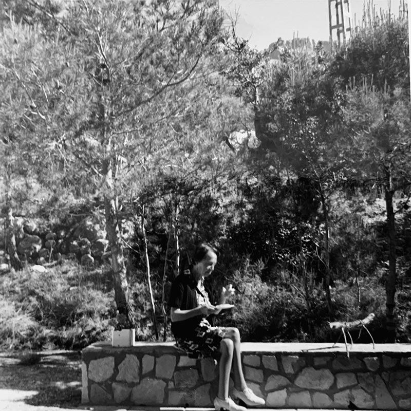 Wilhelmina Jansen at her holiday home in Altea, Spain, 1972. Source: Jansen Family Archive