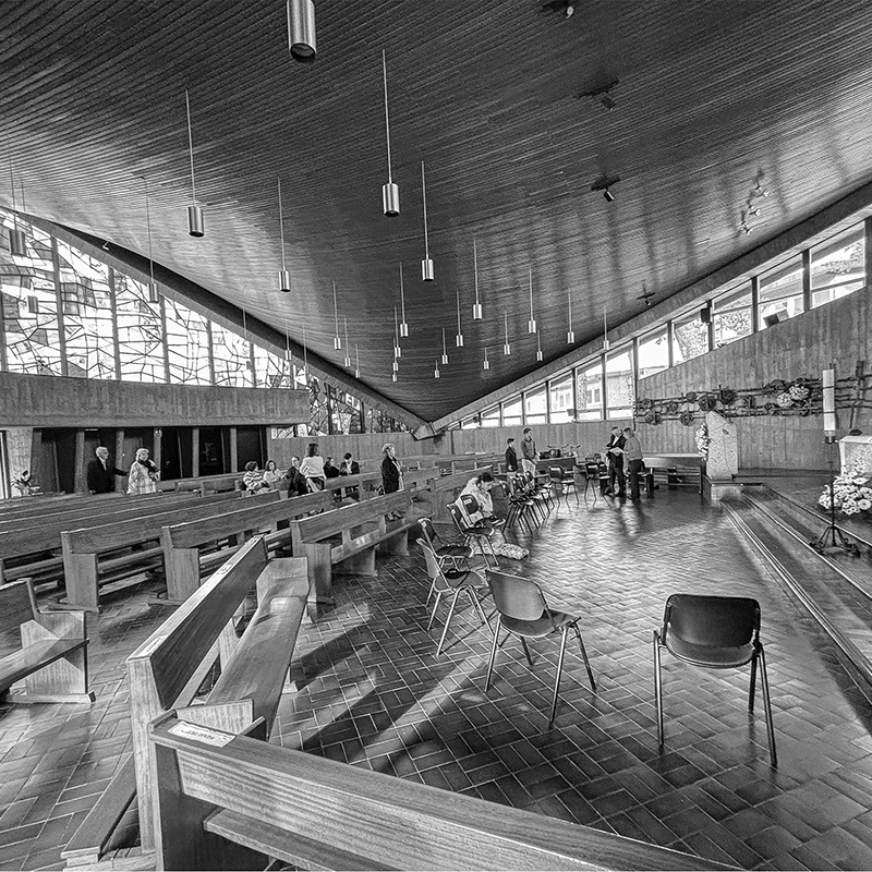 VAD15 La memoria Antonio Estepa Rubio. Memoria y pensamiento moderno en Aragón La capilla de los Marianistas en Zaragoza, obra de José de Yarza García