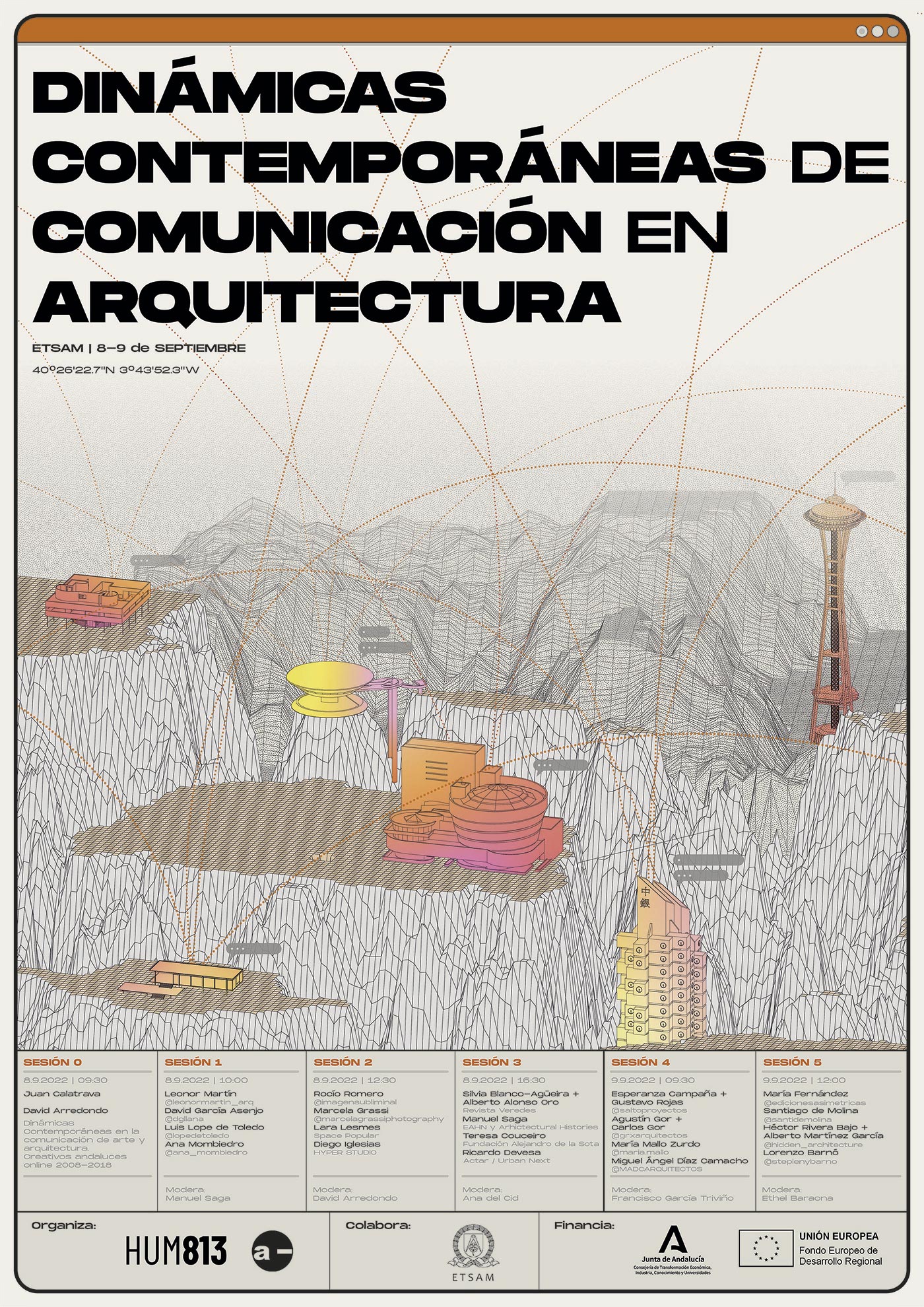 Dinámicas Contemporáneas de Comunicación en Arquitectura, ETSAM, septiembre 2022